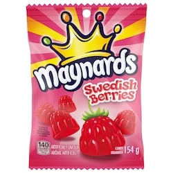 Maynards Bonbons Swedish Berries, bonbons gélifiés, la marque de bonbons numéro 1 au Canada 154 g, 1,95 $/100g