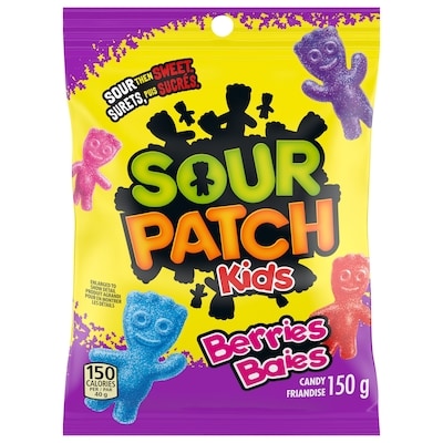 Maynards Sour Patch Kids Sour Berries Candy, Gummy Candy, Sour Candy 150 g, $2.66/100g