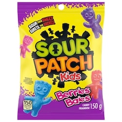 Maynards Sour Patch Kids aux baies, friandises surettes, bonbons gélifiés 150 g, 2,19 $/100g