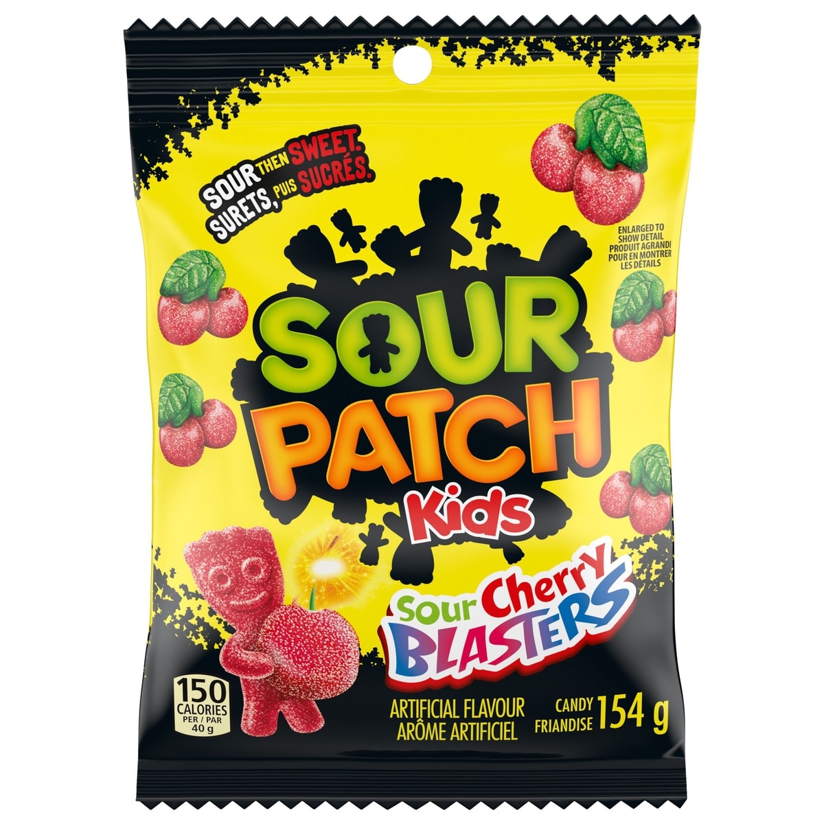 Maynards Blasters Aux Cerises Friandise Molle 154 g, 1,42 $/100g