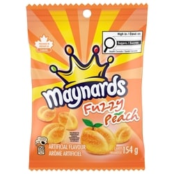 Maynards Fuzzy Peach Candy, Gummy Candy 154 g, $1.49/100g