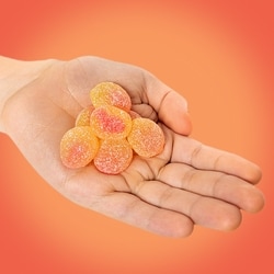 Maynards Fuzzy Peach Candy Gummy Candy - 154 g | Atlantic Superstore