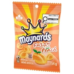Maynards Fuzzy Peach Candy Gummy Candy - 154 g | No Frills Online