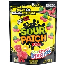 Maynards Sour Patch Kids, Cherry Blasters, Gummy Candy, Sour Candy, Sharing Size 308 g, $1.79/100g