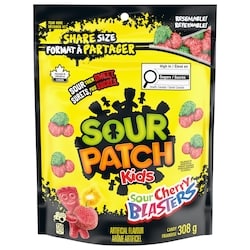 Sour Patch Kids, Cherry Blasters, Gummy Candy, Sour Candy, Sharing Size