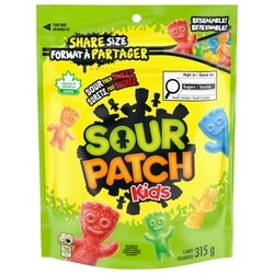 Maynards Friandises Sour Patch Kids originalels, format à partager 315 g, 1,43 $/100g