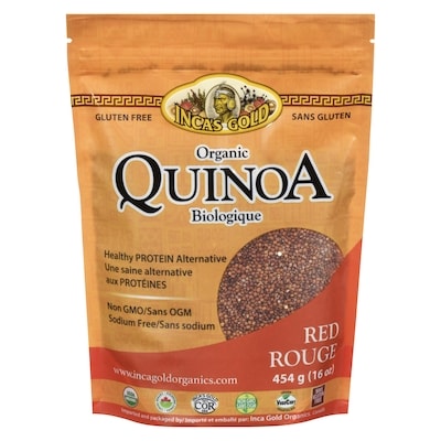 Inca's Gold Quinoa Organic Red 454 g, $2.75/100g