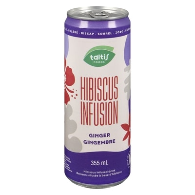 taltis Foods Hibiscus Infusion Hibiscus Infused Drink Ginger 355 ml, $1.26/100ml