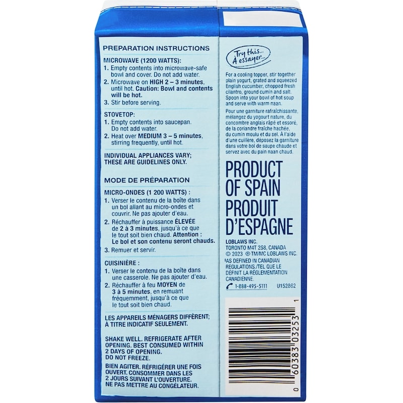 Carrot and Ginger Ready-to-Serve Soup