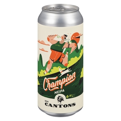 Des Cantons Bière forte Championne Neipa (Pièce d’identité requise au moment du ramassage) 473 ml, 1,06 $/100ml