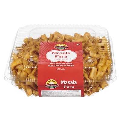 Crispy Collation salée épicés masala para 360 g, 1,16 $/100g