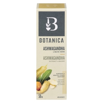 Botanica Ashwagandha, Liquid Herb, 50 mL 50 ml, $41.98/100ml