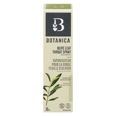 Botanica Olive Leaf Throat Spray Peppermint 30 ml, $76.63/100ml