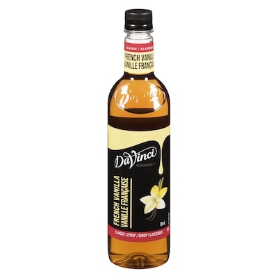 Davinci Classic Syrup Classic French Vanilla 750 ml, $1.80/100ml