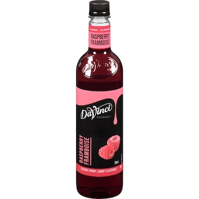 Davinci Classic Syrup Classic Raspberry 750 ml, $1.73/100ml