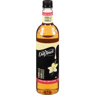 Davinci Classic Syrup Classic Vanilla 750 ml, $2.00/100ml