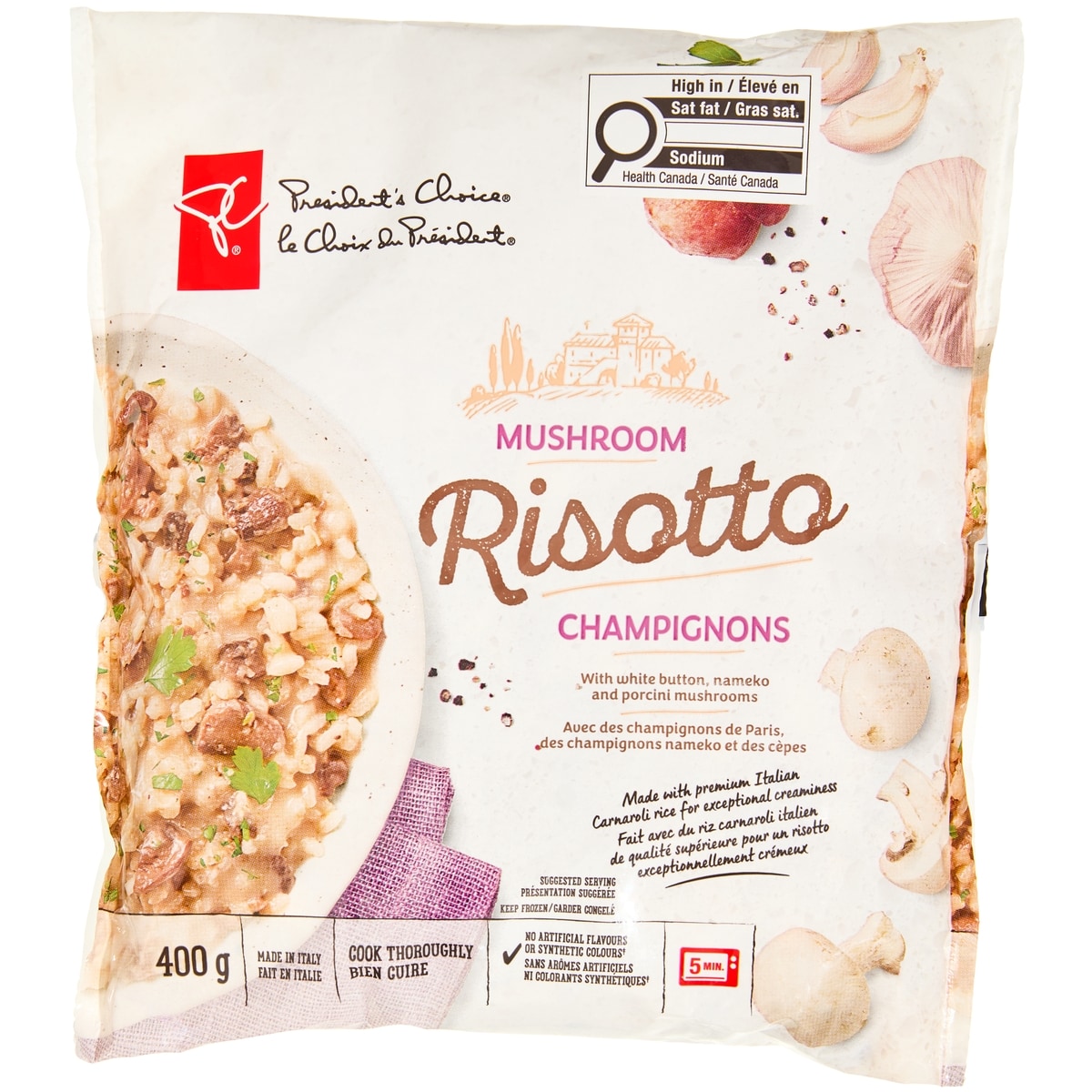 President's Choice Mushroom Risotto