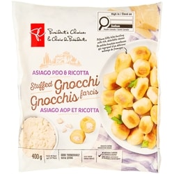 Gnocchis farcis asiago AOP et ricotta
