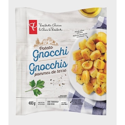 President's Choice Potato Gnocchi 400 g, $1.50/100g