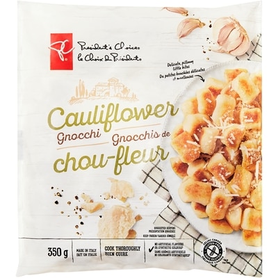 President's Choice Cauliflower Gnocchi 350 g, $1.71/100g