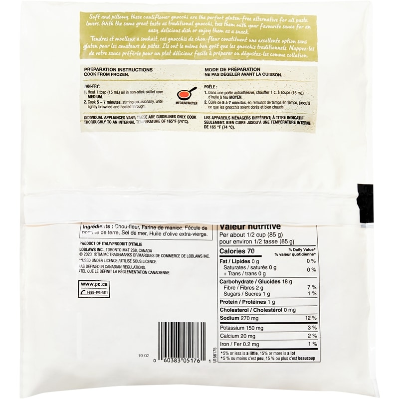Cauliflower Gnocchi
