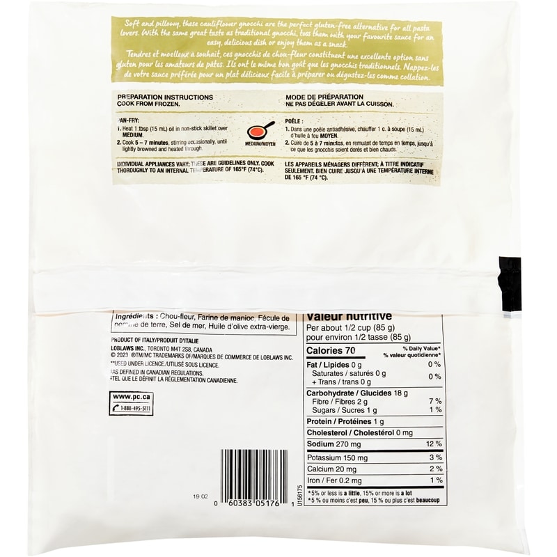 Cauliflower Gnocchi