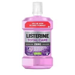 Listerine Total Care Zero Mouthwash, Alcohol Free 1.5 l, $0.87/100ml