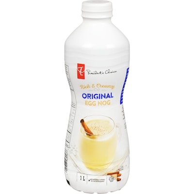 President's Choice Rich & Creamy Egg Nog Original 1 l, $0.40/100ml