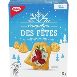 Christie Fêtes Craquelins 180 g, 2,49 $/100g