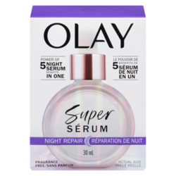Olay Super sérum olay réparation de nuit 30 ml, 186,63 $/100ml