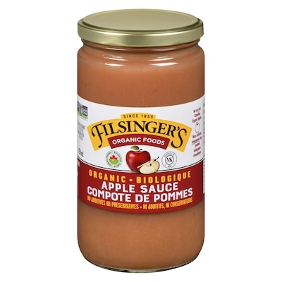 Filsingers Organic Apple Sauce 750 ml, $0.80/100ml
