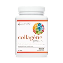 Youtheory Collagène poudre à goût neutre 231 g, 12,55 $/100g