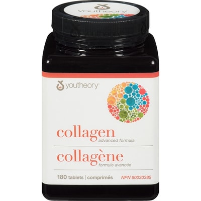 Youtheory Collagen Advanced Formula 180 ea, $0.11/1ea