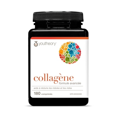 Youtheory Comprimés de collagène avancée 180 ea, 0,16 $/1ch