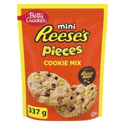 Betty Crocker Reese's Mini Pieces Cookie Mix with Peanut Butter Pieces and Chocolate Chips 337 g, $1.19/100g
