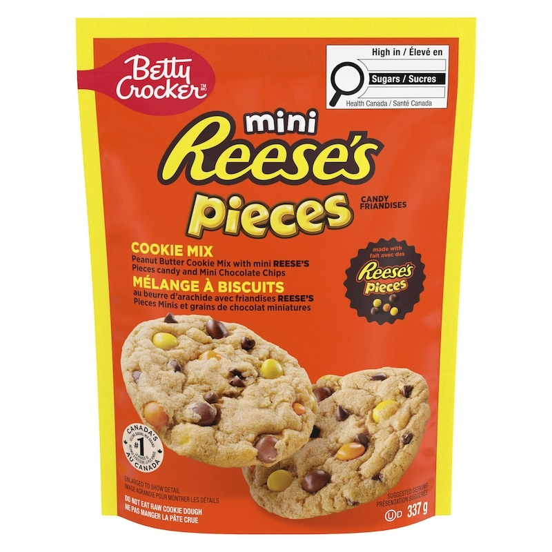 Reese's Mini Pieces Cookie Mix with Peanut Butter Pieces and Chocolate Chips