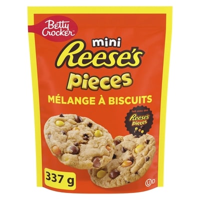 Betty Crocker Reese's Mélange à biscuits avec des mini morceaux de beurre d'arachide et pépites de chocolat 337 g, 1,48 $/100g