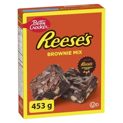 Betty Crocker Reese's Brownies Mix with Peanut Butter Chips 453 g, $0.88/100g