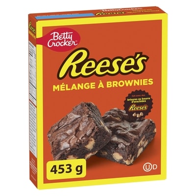 Betty Crocker Reese's Mélange à Brownies avec Pépites de Beurre d'Arachide 453 g, 1,10 $/100g