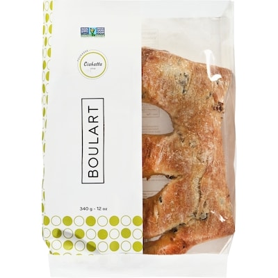 null Fougasse Ciabatta Olive 340 g, $1.32/100g