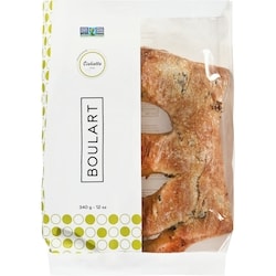 null Fougasse ciabatta olive 340 g, 1,32 $/100g
