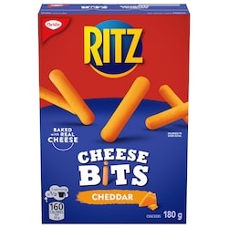 Christie Cheese Bits Crackers 180 g, $2.49/100g