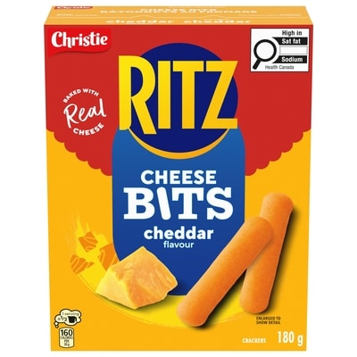 Christie Cheese Bits Crackers 180 g, $1.94/100g