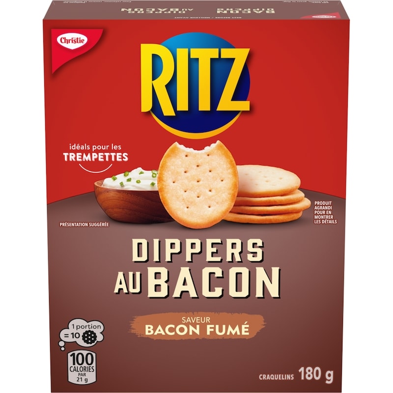 Ritz Bacon Dippers, Smoky Bacon Flavoured Crackers