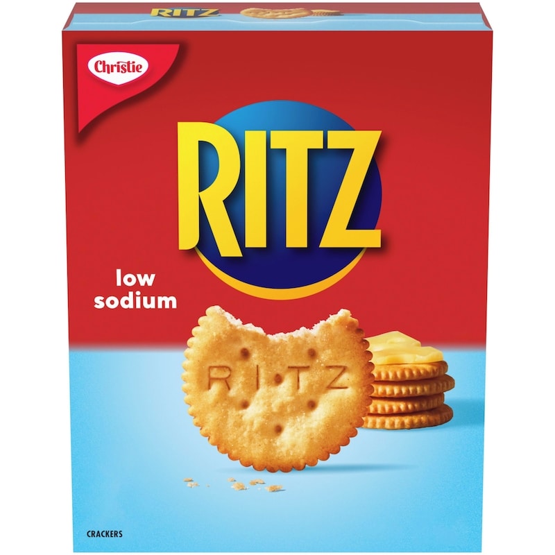 RITZ Low Sodium Crackers, classic cracker is great for pairing, Eat on its own or topped