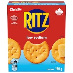 RITZ Low Sodium Crackers, classic cracker is great for pairing, Eat on its own or topped