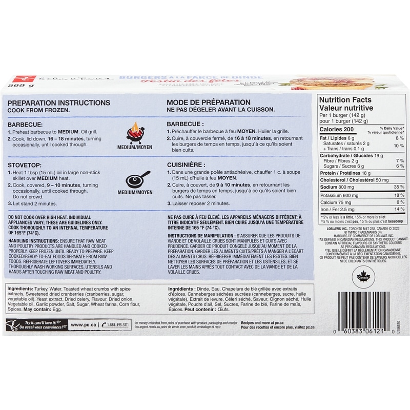 Holiday Feast Turkey Stuffing Burgers 