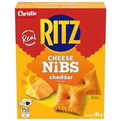 RITZ Cheese Nibs Cheddar Crackers