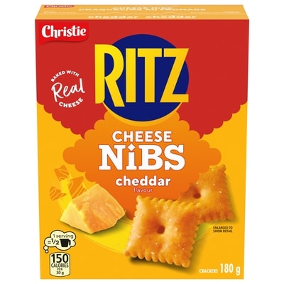 Christie Ritz Cheese Nibs Crackers 180 g, $1.94/100g
