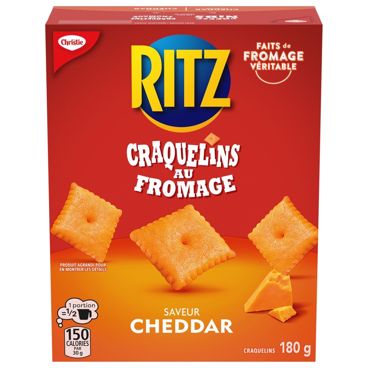 Christie Craquelins au fromage RITZ 180 g, 2,49 $/100g